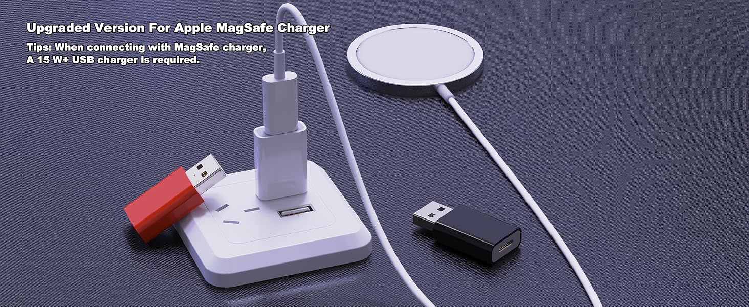 usb to usb c adapter for magsafe charger