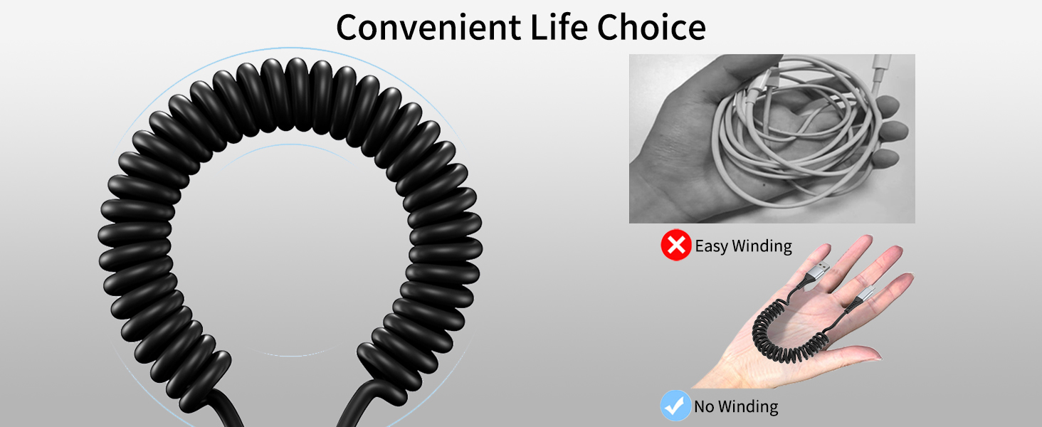 coiled
