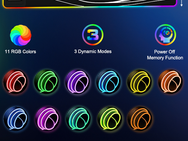 rgb mouse pad