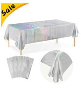 iridescent tablecloth