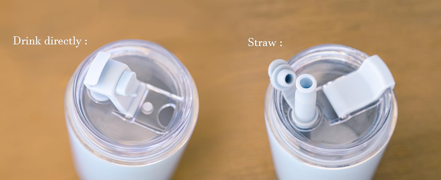 Drink directly and Straw