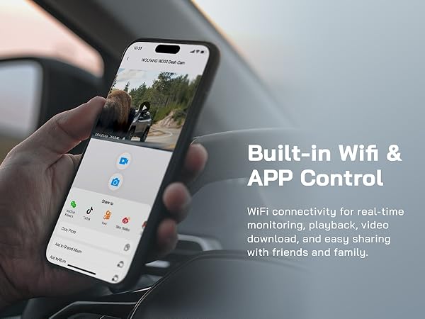 Built-in Wifi &amp; APP Control
