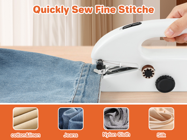 Mini Handheld Sewing Machine