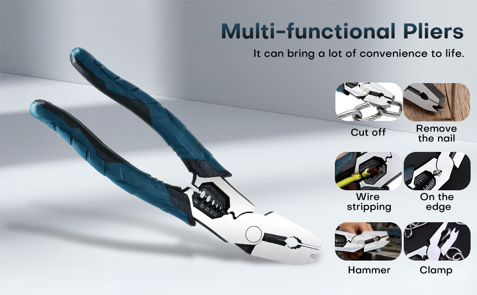 Industrial-Grade Multi-Function Cutting Pliers