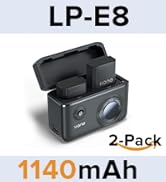 LP-E8 2 PACK 1140mAh Battery