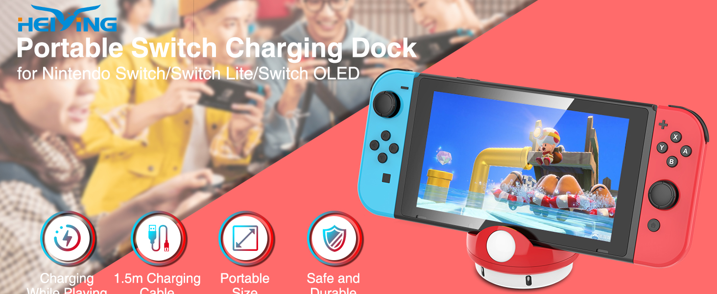 Switch charging dock