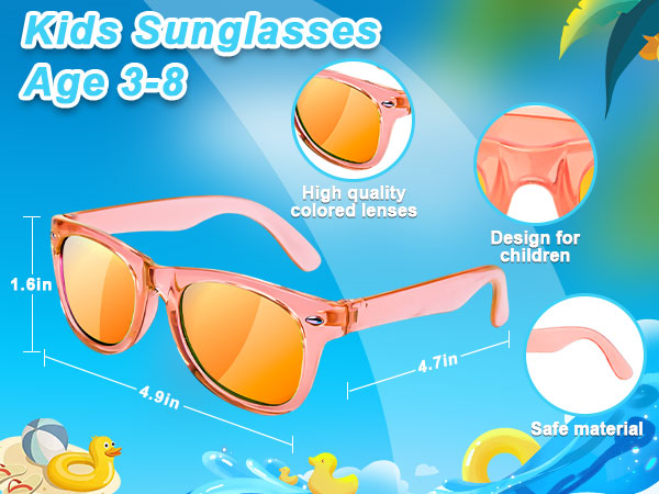 Neon Sunglasses for Kids
