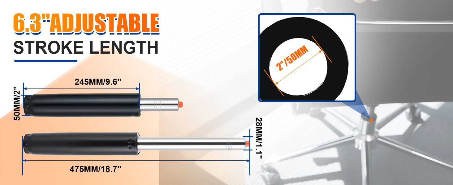 Office Chair Gas Lift Cylinder Replacement 160L