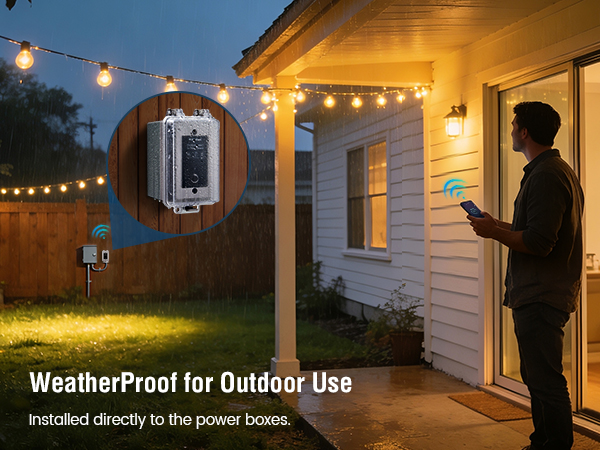 outdoor mechanic light timer switch