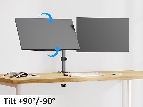 dual monitor stand