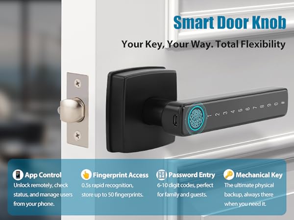 Smart door handle