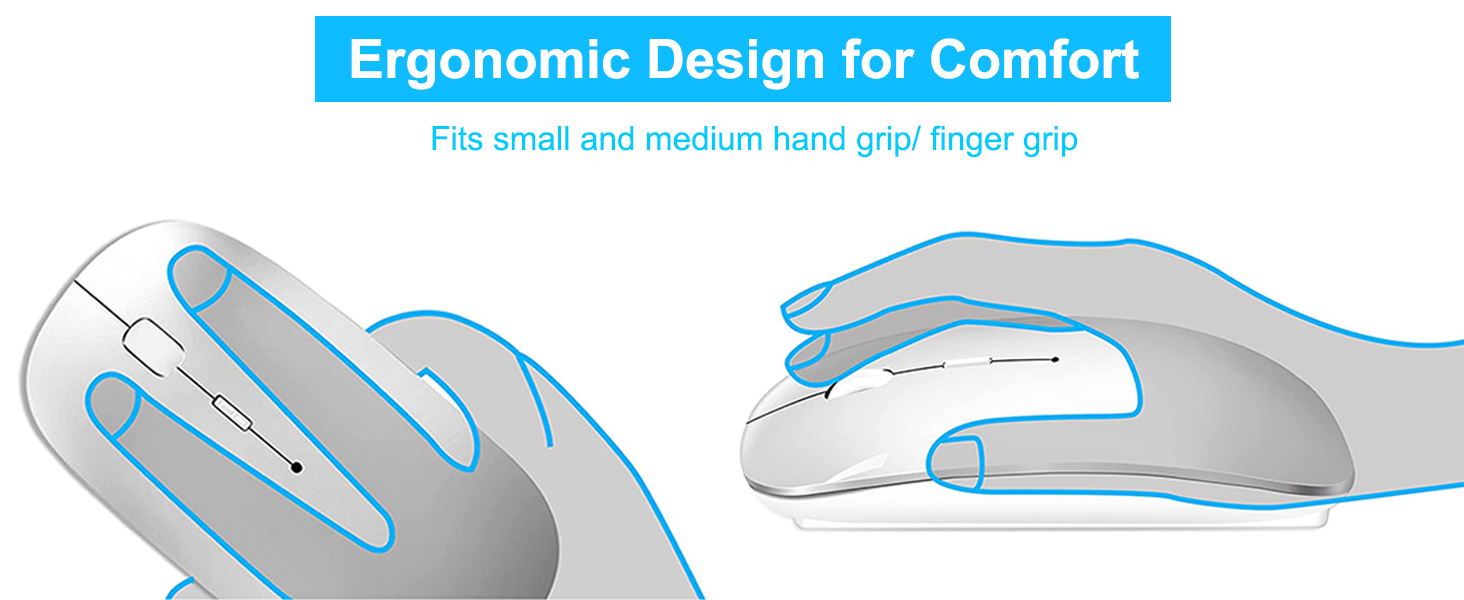 the mouse is not suitable for users with larger hands