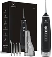 Water Flosser Cordless,Equipped with Two Water Tanks for Home and Travel,3 Modes Dental Oral Irri...