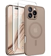 CAPRARO Magnetic Compatible with iPhone 16 Pro Case, Upgraded [Full Camera Protection] [Compatibl...
