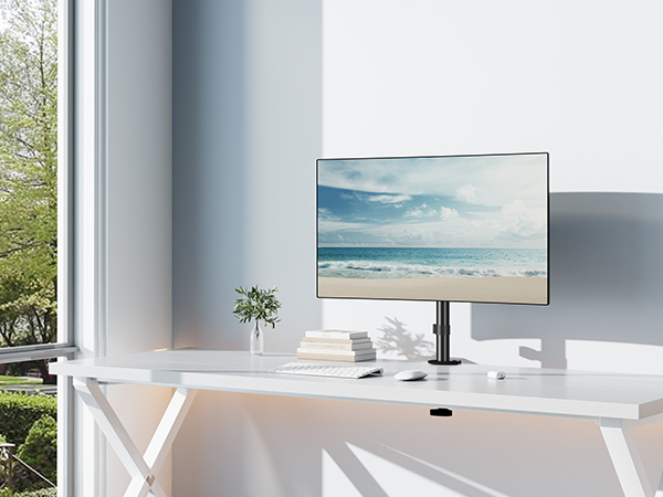 mountup single monitor desk mount monitor desk mount