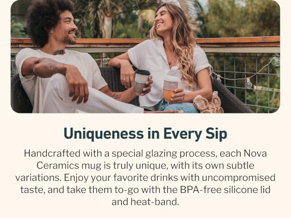 Nova Ceramic Travel Mugs