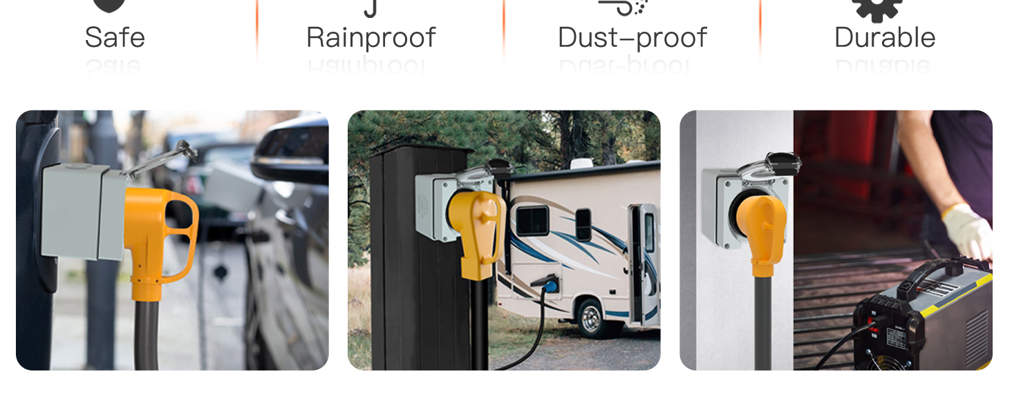 50 Amp Power Outlet Box