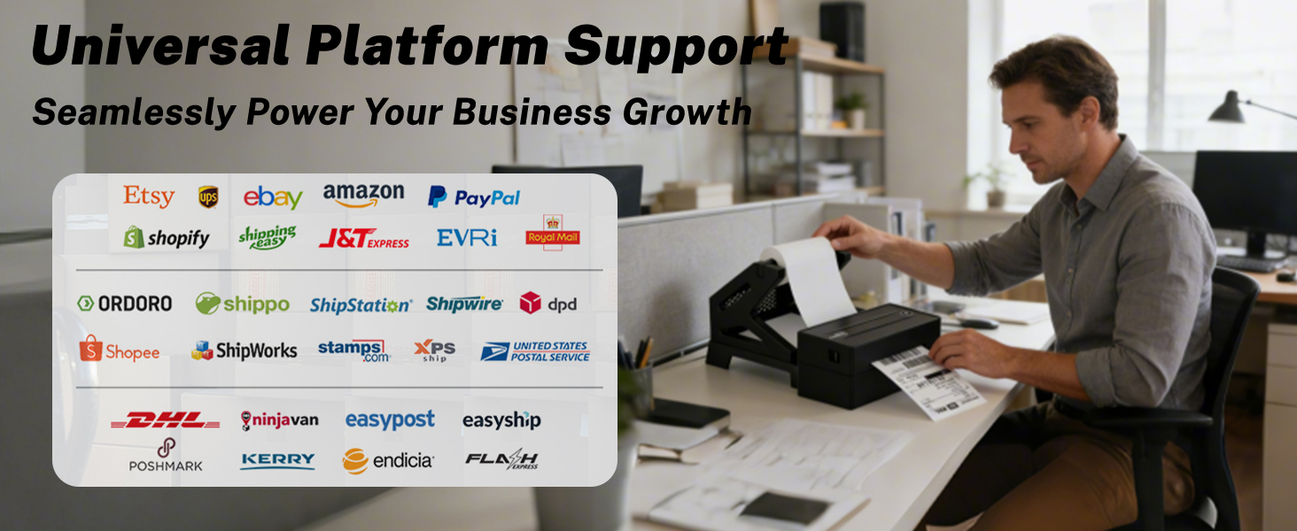 Universal Platform Support: Seamlessly Power Your Business Growth.