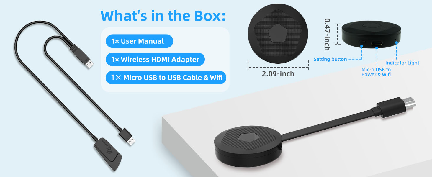 wireless hdmi computer to tv