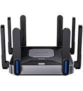 WAVLINK AX6000 Wi-Fi 6 Router Dual Band, 2.5 Gbps WAN/LAN Port, Covers up to 2,150 Sq. ft and 256...