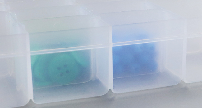 36 Grids Clear Box, 4 Pack