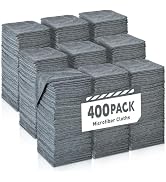 TEAWOO Microfiber Cleaning Cloths Bulk Pack-400 Pack, Microfiber Towels Bulk, Towels for Cars, Cl...