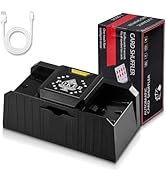 FEIERYA Quiet Automatic Card Shuffler 2 Deck,USB/Battery Operated Electric UNO Poker Shuffler,Pla...