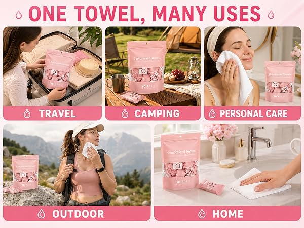 ONE TOWEL, MANY USES