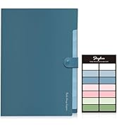 SKYDUE Expanding File Organizer with 8 Pockets, Accordion File Folders with Labels, Portable Docu...