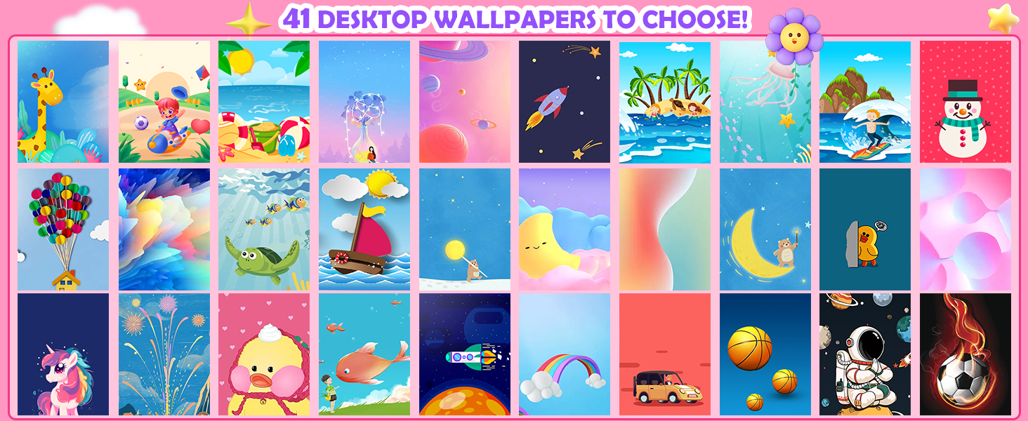 Kids Smart Phone for Girls, Toddler Unicorn Phone Toys for 3-8 Year Old Girl