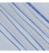 BENECREAT 36x61 Inch Mesh Fabric, Royal Blue Mesh Grill Cloth, Slightly Stretchy for Backpack Poc...