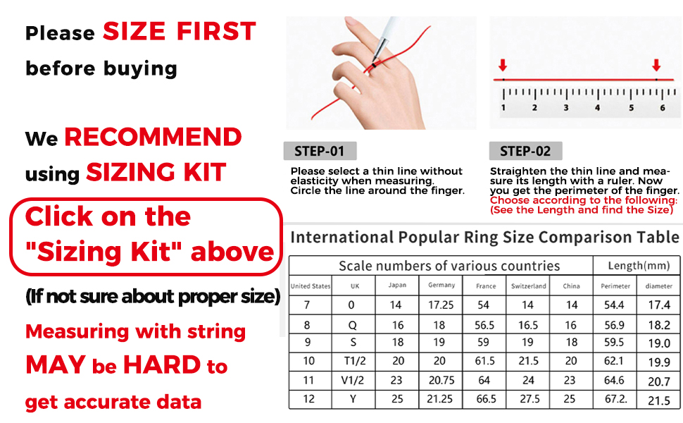 Use Jawploy sizing kit before purchase
