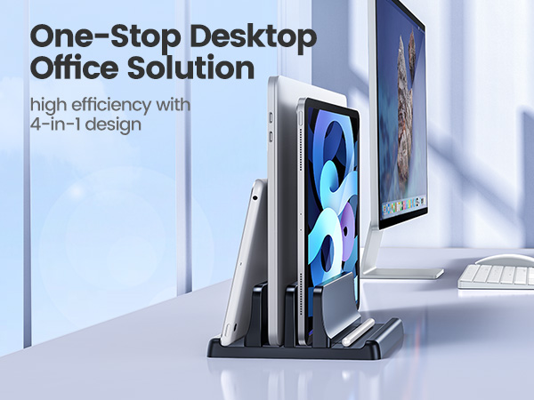 vertical laptop stand