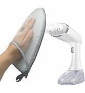 Garment Steamer Ironing Glove Mitt with Finger Loop for Clothes Steaming Mitt Anti Steam Mini Han...