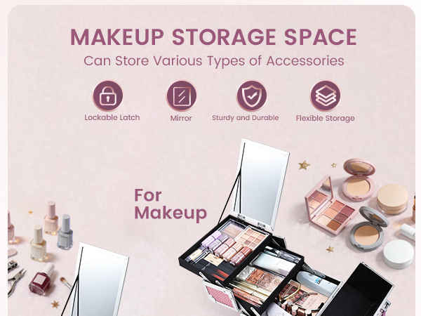 makeup case organizer