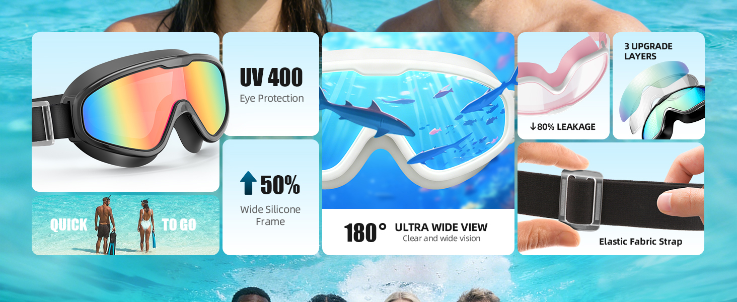 DK05 ADULT SWIM GOGGLES