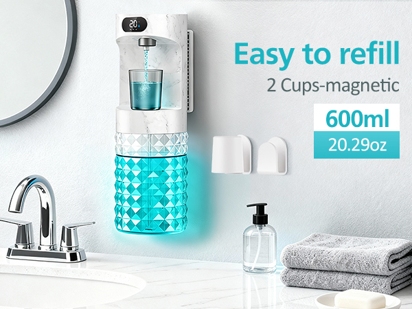 Automatic Mouthwash Dispenser for Bathroom