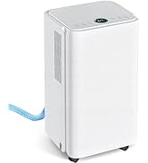 OLIXIS 2,000 Sq. Ft Dehumidifier, 30 Pints Dehumidifier for Basement with Drain Hose, 2L/0.53 Gal...
