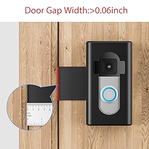 ring doorbell mount no drill apartment