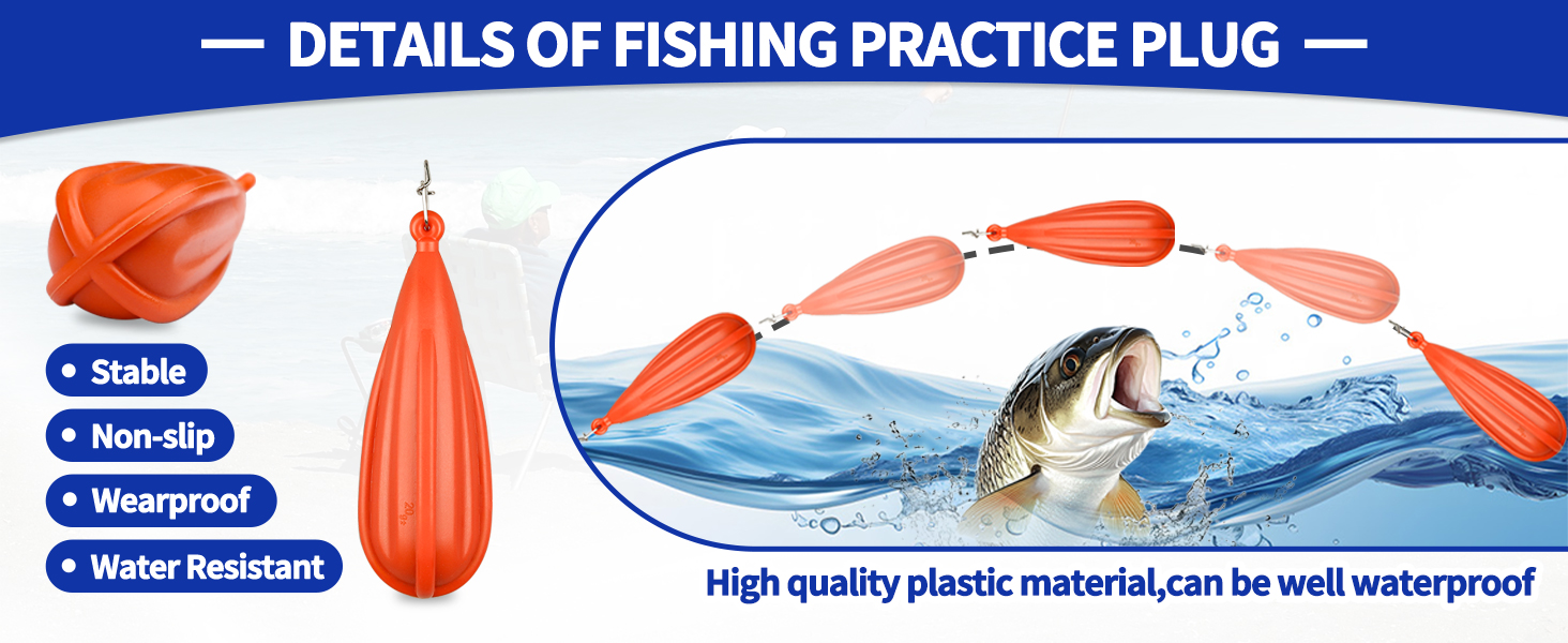 Fishing Practice Plugs