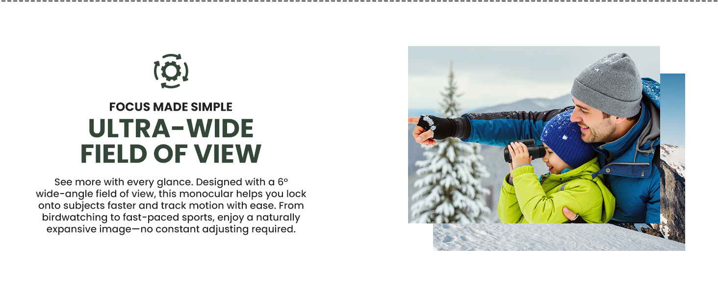 ULTRA-WIDE FIELD OF VIEW