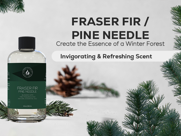 holiday scent home essentials winter forest frasier fir refreshing relaxing home decor living room