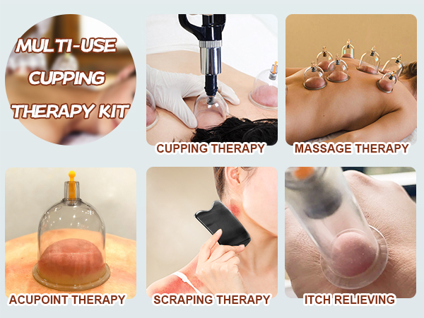 multi-use cupping therapy kit