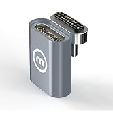 LEMI USB C Magnetic Adapter 24Pins Connector Straight, Strong PD 100w Charge USB3.0 20Gbps Data T...