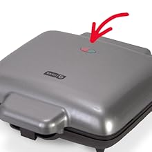 multi mini maker, mini waffle, breakfast, 4 mini waffles, no drip