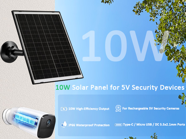 10W SOLAR PANEL