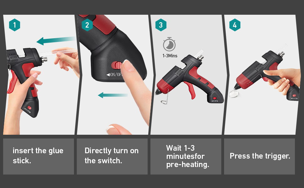Cordless Hot Glue Gun