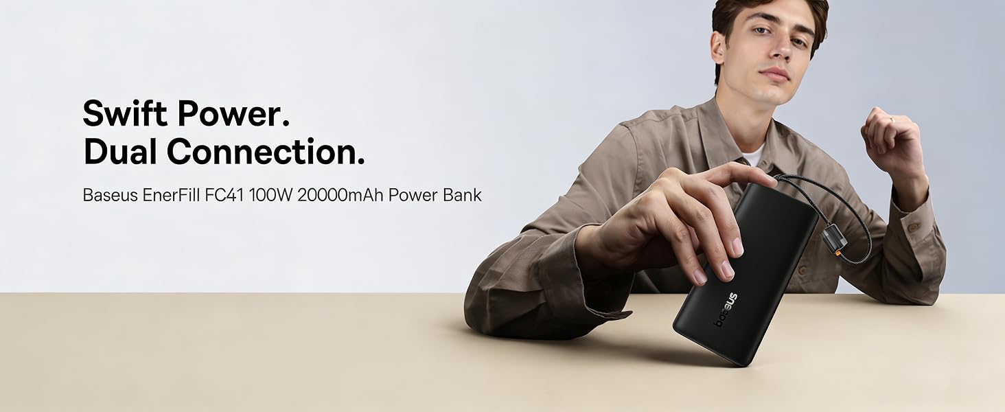 Enerfill FC41 100W Power Bank 20000mah