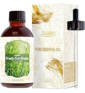 SALUBRITO Fresh Cut Grass Essential Oil, 4 Fl.Oz (120ml) Premium Fragrance Oil, Spring Scented Oi...