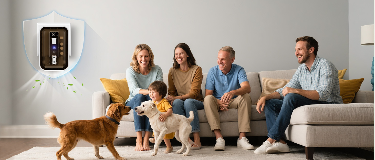 Plug In Air Ionizers - Negative Ion Technology Air Purifier